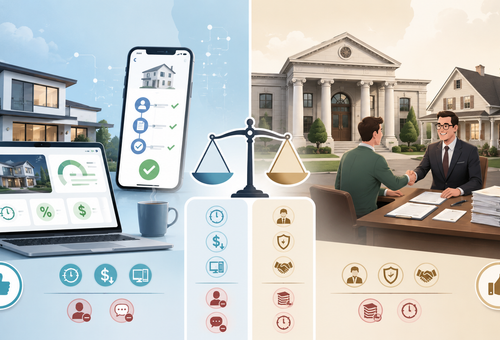 Hipotecas de bancos online vs bancos tradicionales: pros y contras