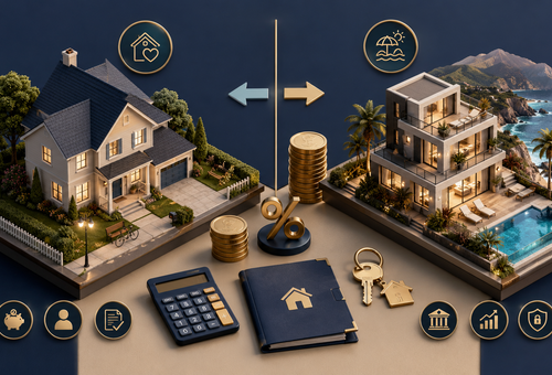 Hipoteca para segunda vivienda: diferencias con la primera