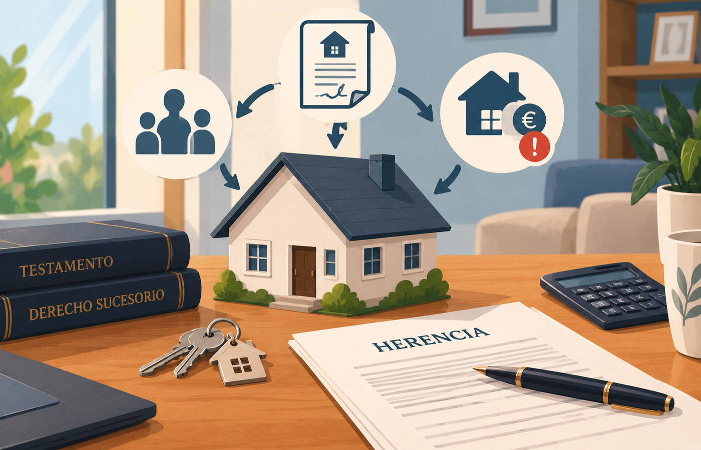 Herencia de una vivienda con hipoteca pendiente: qué hacer