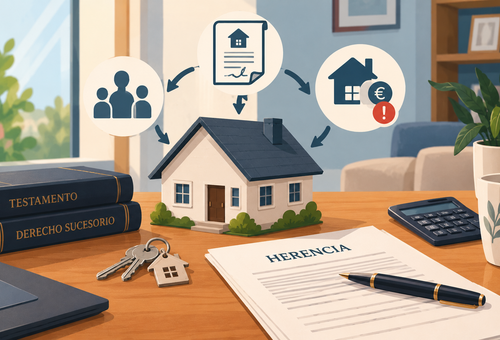 Herencia de una vivienda con hipoteca pendiente: qué hacer